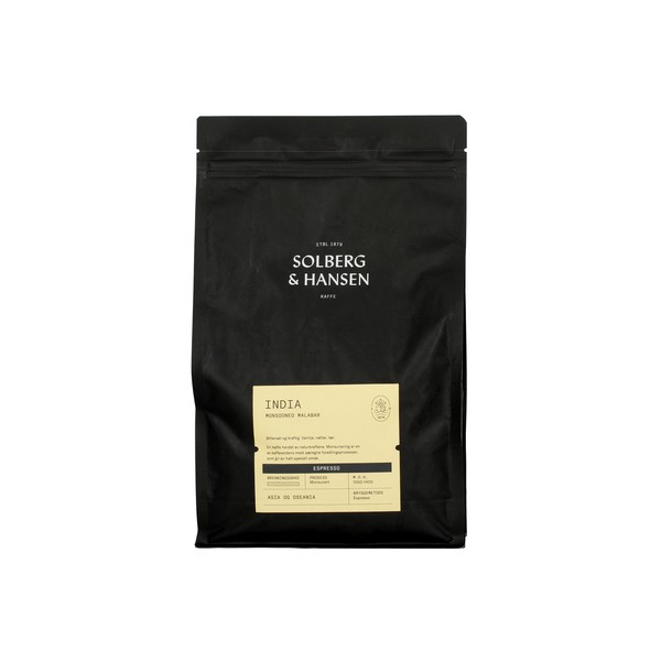 Solberg & Hansen - kawa ziarnista Indie Monsooned Malabar Espresso 750 g