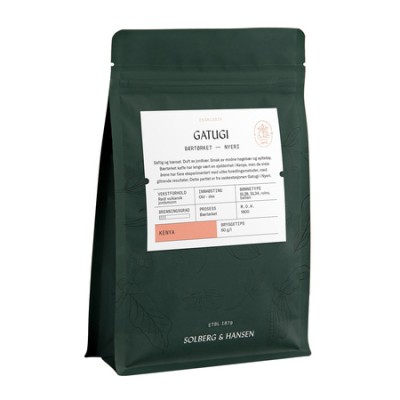 Solberg & Hansen - kawa ziarnista Kenia Gatugi Nyeri Natural Filter 250 g - zdjęcie 1