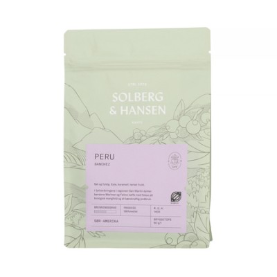 Solberg & Hansen - kawa ziarnista Peru Sanchez Washed Filter 250 g - zdjęcie 1