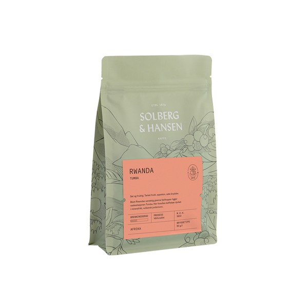 Solberg & Hansen - kawa ziarnista Rwanda Tumba Filter 250 g