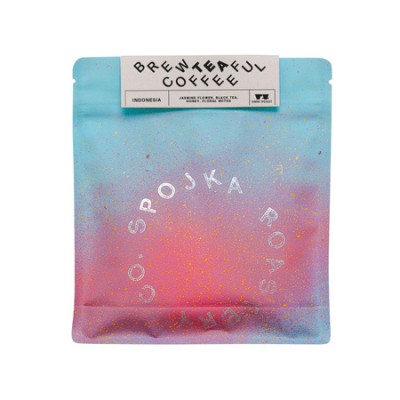 Spojka - kawa ziarnista Indonezja BrewTEAful Anaerobic Washed with Fruit Enzymes Omniroast 200 g - zdjęcie 1