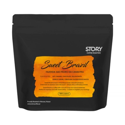 Story Coffee Roasters - kawa ziarnista Brazylia Sweet Brazil Fazenda Sao Pedro Da Canastra Espresso 250 g - zdjęcie 1