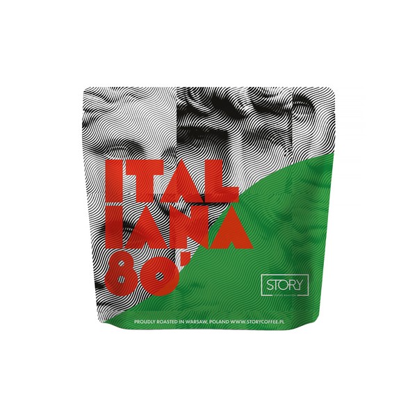 Story Coffee Roasters - kawa ziarnista Italiana 80 Blend 80/20 Espresso 250 g