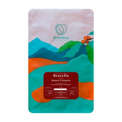 BeMyBean - kawa ziarnista Brazylia Monte Carmelo Natural Espresso 1 kg - zdjęcie 1