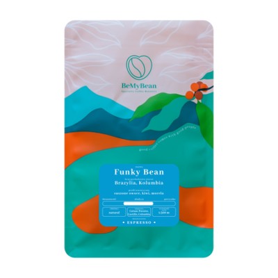 BeMyBean - kawa ziarnista Funky Bean Espresso 1 kg - zdjęcie 1