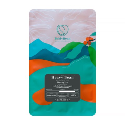 BeMyBean - kawa ziarnista Heavy Bean Brazylia Pulped Natural Espresso 1 kg - zdjęcie 1