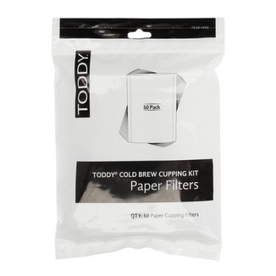 Toddy - Cold Brew Cupping Kit Paper Filters - 50 Filtrów - zdjęcie 1