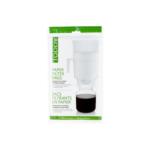 Toddy - Home Toddy Maker Filters - 20 filtrów