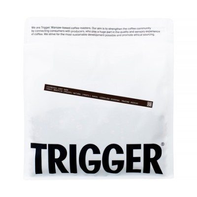 Trigger - kawa ziarnista Easy Dark Brazylia Chapadao de Ferro Natural Espresso 1kg - zdjęcie 1