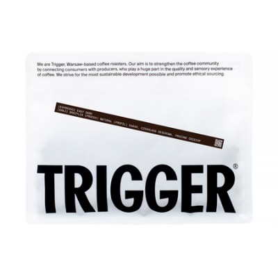Trigger - kawa ziarnista Easy Dark Brazylia Chapadao de Ferro Natural Espresso 250 g - zdjęcie 1