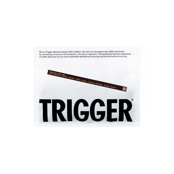 Trigger - kawa ziarnista Easy Dark Brazylia Chapadao de Ferro Natural Espresso 250 g