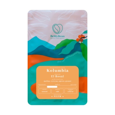 BeMyBean - kawa ziarnista Kolumbia El Rosal Natural Filter 250 g - zdjęcie 1