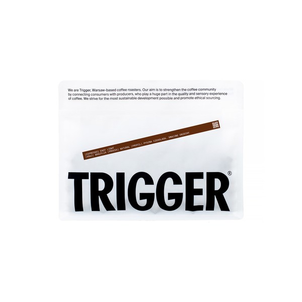 Trigger - kawa ziarnista Easy Light Brazylia Chapadao de Ferro Natural Espresso 250 g
