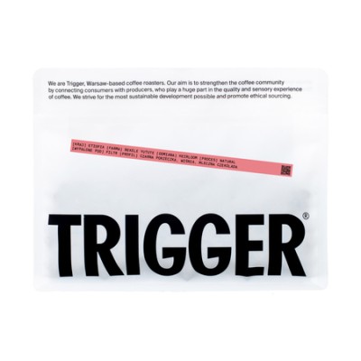 Trigger - kawa ziarnista Etiopia Bekele Yutute Natural Filter 250 g - zdjęcie 1
