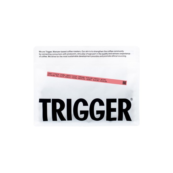 Trigger - kawa ziarnista Etiopia Bekele Yutute Natural Filter 250 g