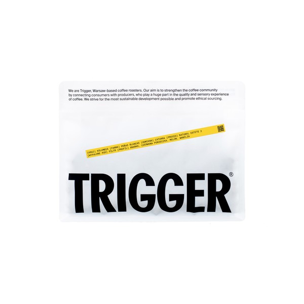 Trigger - kawa ziarnista Kolumbia Peñas Blancas Natural Estete 2 Filter 250 g