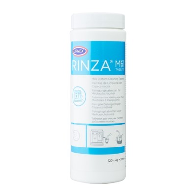 Urnex Rinza Tablets - Tabletki do czyszczenia spieniacza - 120 sztuk - zdjęcie 1
