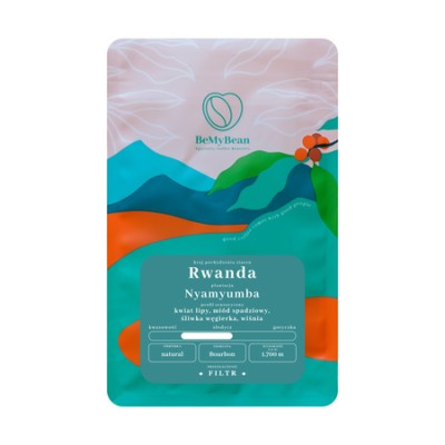 BeMyBean - kawa ziarnista Rwanda Nyamyumba Natural Filter 250 g - zdjęcie 1