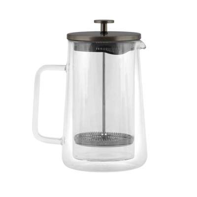 Vialli Design - Diva French Press grafitowy mat 1l - zdjęcie 1