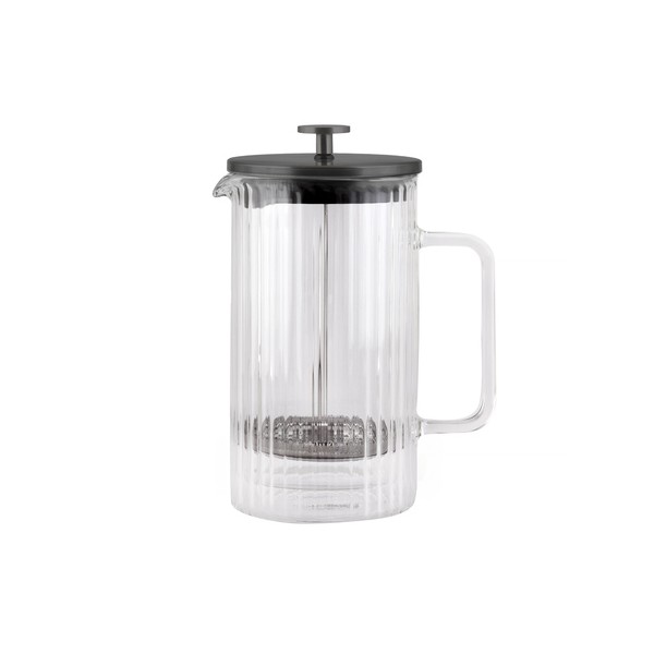 Vialli Design - Tulip French Press grafitowy mat 1l