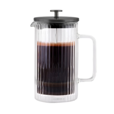 Vialli Design - Tulip French Press grafitowy mat 1l - zdjęcie 3