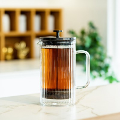Vialli Design - Tulip French Press grafitowy mat 1l - zdjęcie 6
