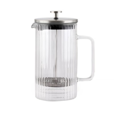 Vialli Design - Tulip French Press srebrny mat 1l - zdjęcie 1