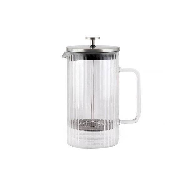 Vialli Design - Tulip French Press srebrny mat 1l