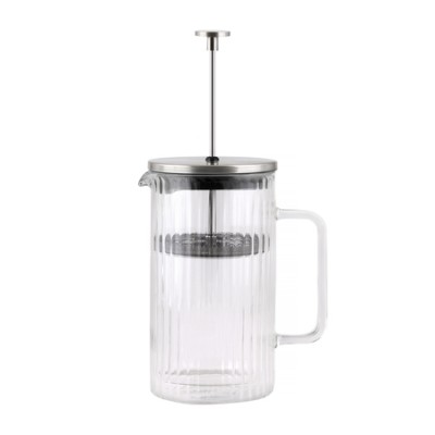 Vialli Design - Tulip French Press srebrny mat 1l - zdjęcie 2