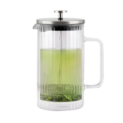 Vialli Design - Tulip French Press srebrny mat 1l - zdjęcie 4