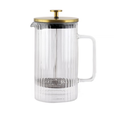 Vialli Design - Tulip French Press złoty mat 1l - zdjęcie 1