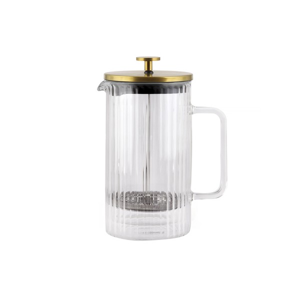 Vialli Design - Tulip French Press złoty mat 1l