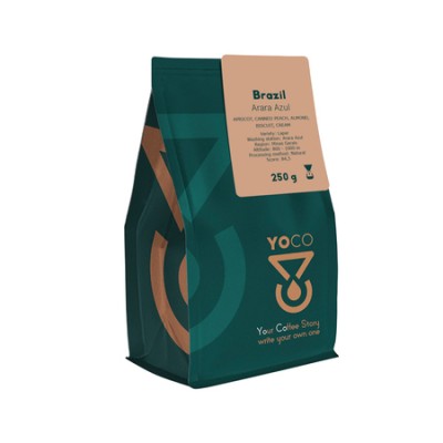 YOCO - kawa ziarnista Brazylia Arara Azul Natural Filter 250 g - zdjęcie 1
