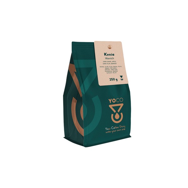 YOCO - kawa ziarnista Kenia Wanrich Washed Filter 250 g
