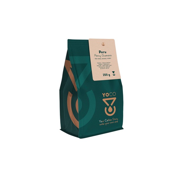 YOCO - kawa ziarnista Peru Percy Guevara Natural Filter 250 g