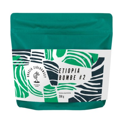 Bracia Ziółkowscy - kawa ziarnista Etiopia Bombe 2 Washed Filter 250 g - zdjęcie 1