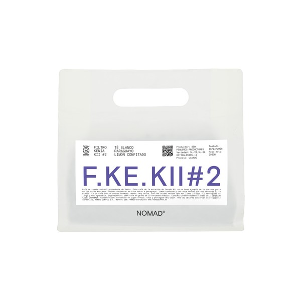 Nomad Coffee - kawa ziarnista Kenia KII 2 Washed Filter 250 g