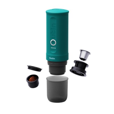 Outin - Nano Espresso Maker - Przenośny ekspres Teal - zdjęcie 2