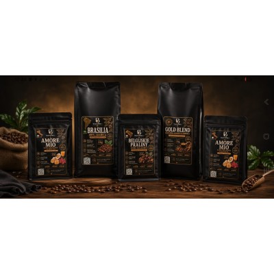 arabica-ziarnista-Amore Mio-100%-250g