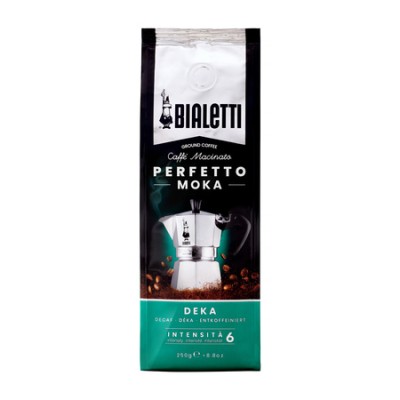 Bialetti - kawa mielona bezkofeinowa Perfetto Moka Deka 250 g - zdjęcie 1