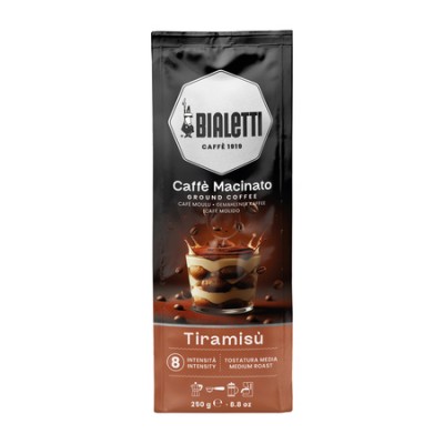 Bialetti - kawa mielona Caffe Macinato Tiramisu Espresso 250 g - zdjęcie 1