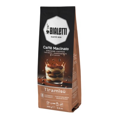 Bialetti - kawa mielona Caffe Macinato Tiramisu Espresso 250 g - zdjęcie 2