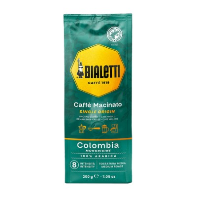 Bialetti - kawa mielona Kolumbia 200 g - zdjęcie 1