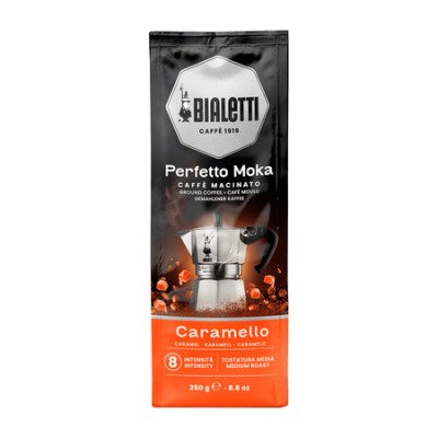 Bialetti - kawa mielona Perfetto Moka Caramello Espresso 250 g - zdjęcie 1