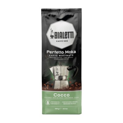 Bialetti - kawa mielona Perfetto Moka Cocco 250 g - zdjęcie 1