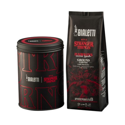Bialetti - kawa mielona Stranger Things z puszką 250 g - zdjęcie 1