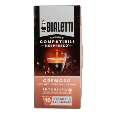 Bialetti - kawa w kapsułkach Nespresso Compatibili Cremoso - 10 kapsułek - zdjęcie 1