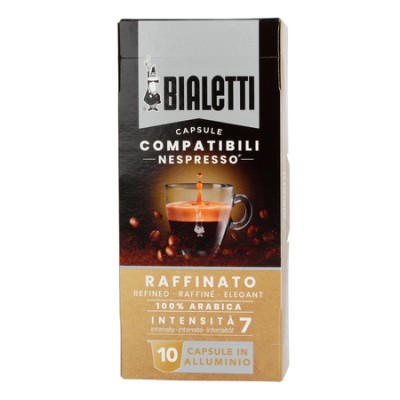 Bialetti - kawa w kapsułkach Nespresso Raffinato - 10 kapsułek - zdjęcie 1