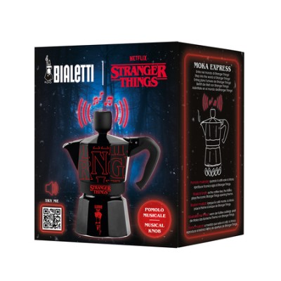 Bialetti - kawiarka Moka Express Sound Stranger Things 3tz - zdjęcie 2