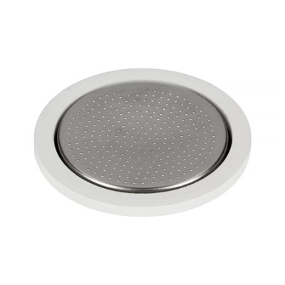 Bialetti - Uszczelka + sitko do kawiarek stalowych Bialetti 1-2tz - zdjęcie 2